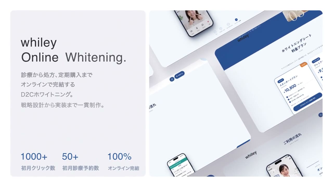 whiley オンラインホワイトニングLP